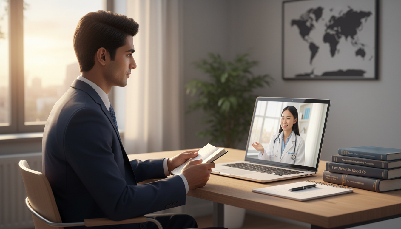 Virtual psychiatry residency interview practice session - non-US citizen IMG for Pre-Interview Preparation for Non-US Citizen