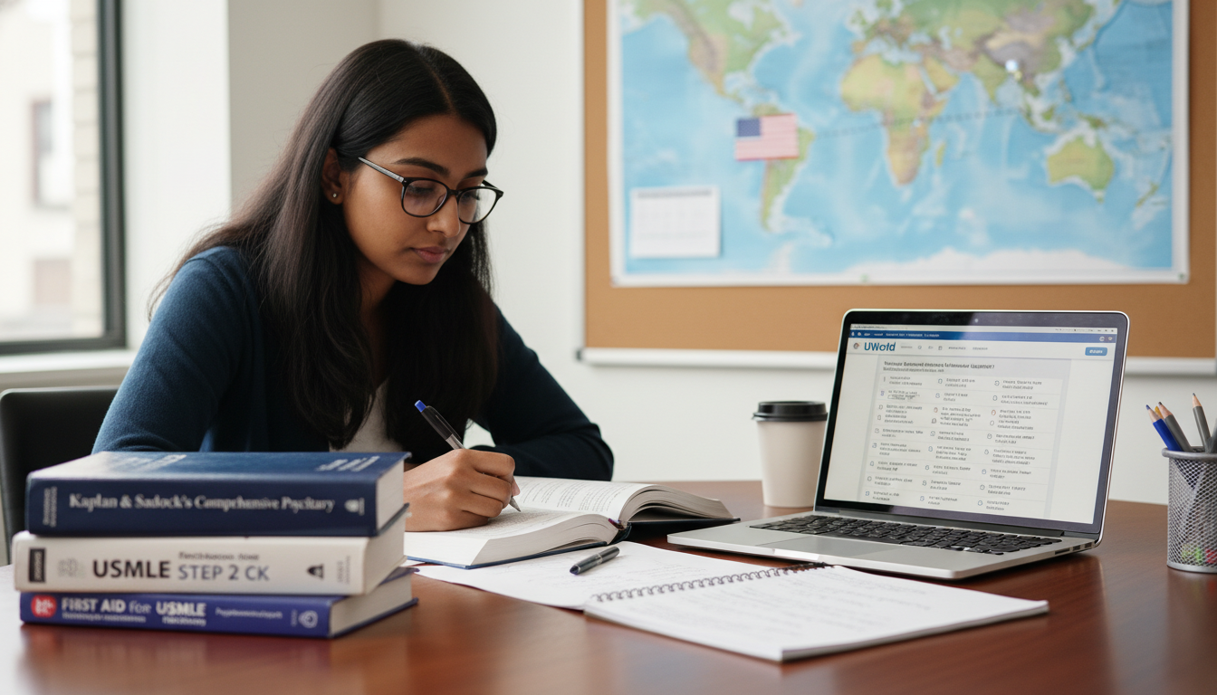 Essential Guide for Non-US Citizen IMGs Preparing for USMLE Step 2 CK in Psychiatry