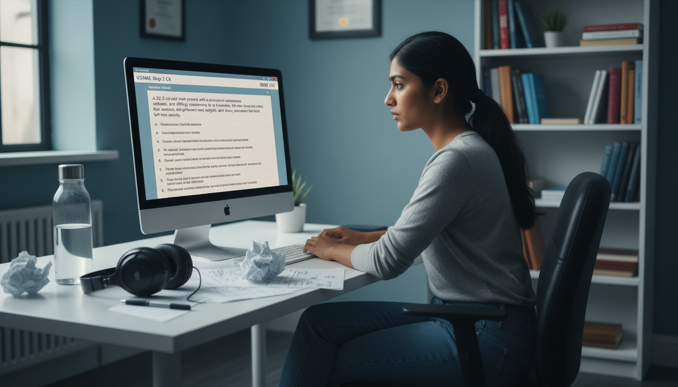 International medical graduate taking a timed practice exam International medical graduate taking a timed practice exam - non-US citizen IMG for USMLE Step 2 CK Preparation for Non-US C