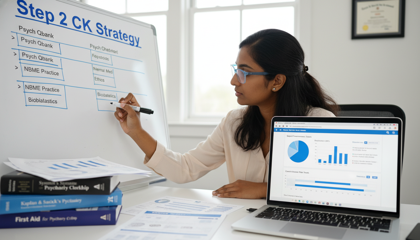 USMLE Step 2 CK study strategy for psychiatry residency - non-US citizen IMG for Step Score Strategy for Non-US Citizen IMG i
