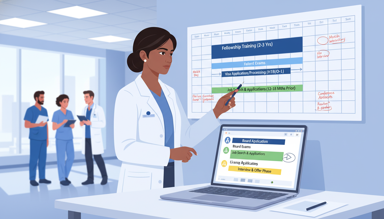 Essential Job Search Timing for Non-US Citizen IMGs in Radiation Oncology