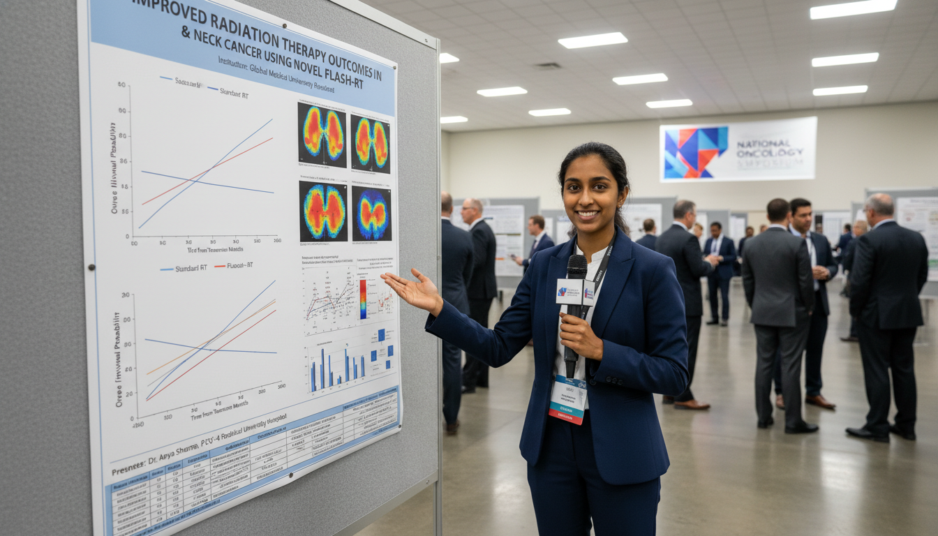 International medical graduate resident presenting radiation oncology research - non-US citizen IMG for Research During Resid