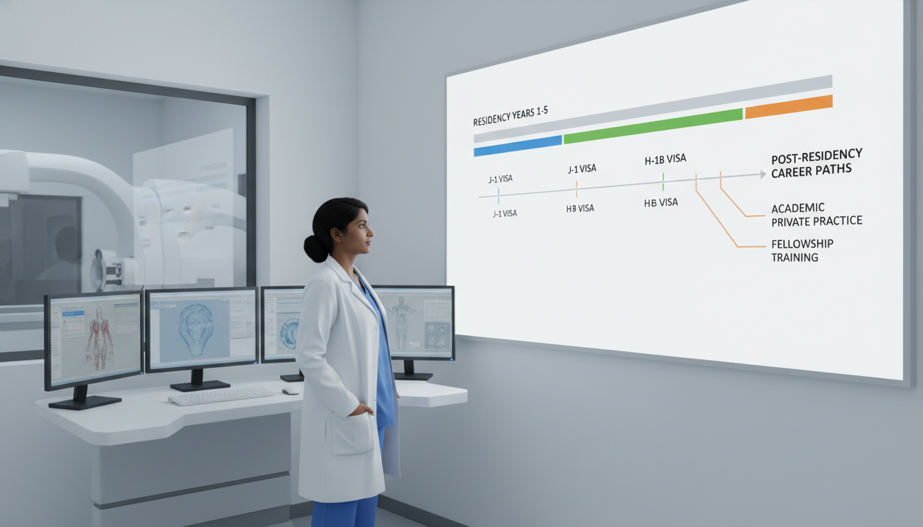 Radiation oncology resident IMG planning future career and visa strategy Radiation oncology resident IMG planning future career and visa strategy - non-US citizen IMG for Visa Navigation for Residen