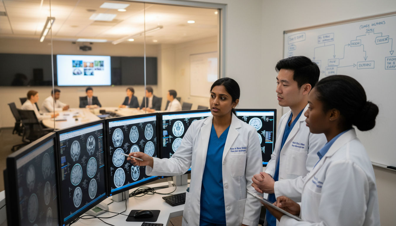 Diagnostic radiologist in academic setting teaching residents Diagnostic radiologist in academic setting teaching residents - non-US citizen IMG for Academic vs Private Practice for Non-U