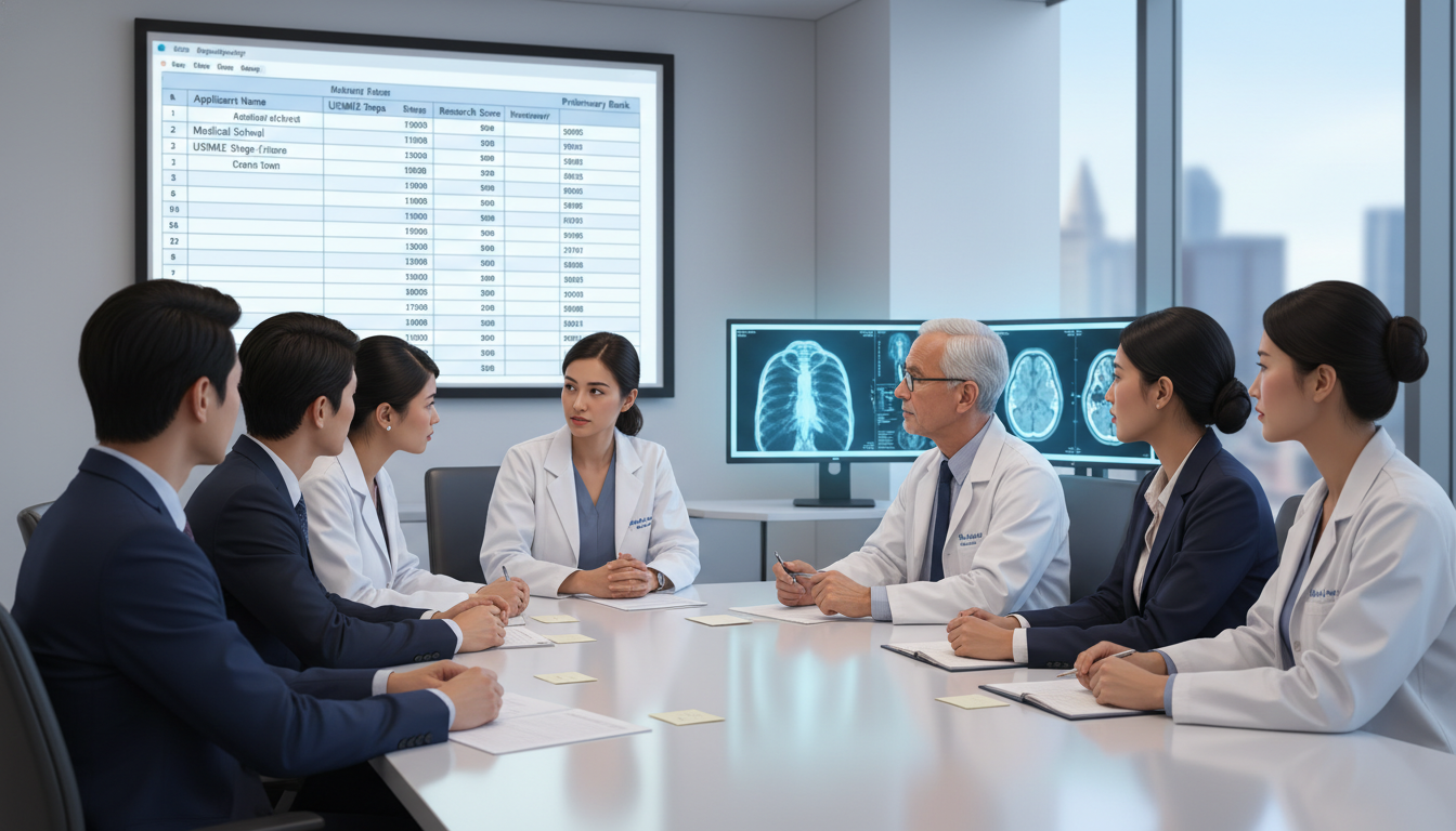 Radiology residency selection committee reviewing rank list Radiology residency selection committee reviewing rank list - non-US citizen IMG for Pre-Match Communication for Non-US Citiz