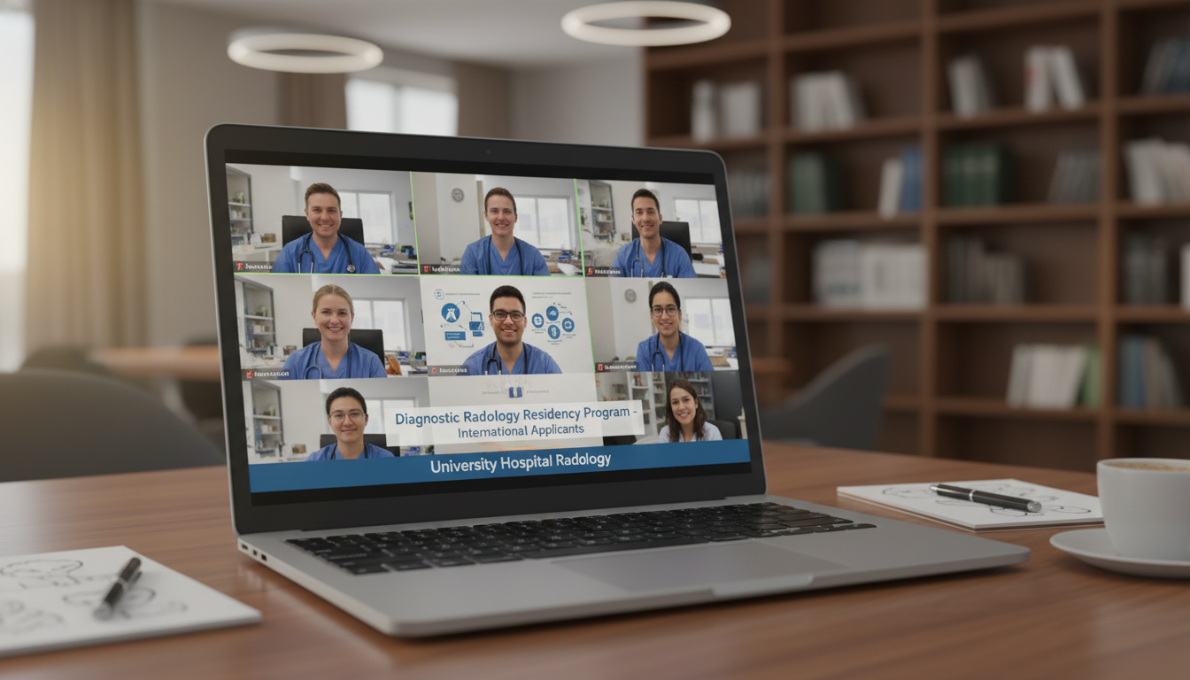 Virtual open house for diagnostic radiology residency Virtual open house for diagnostic radiology residency - non-US citizen IMG for How to Research Programs for Non-US Citizen IM