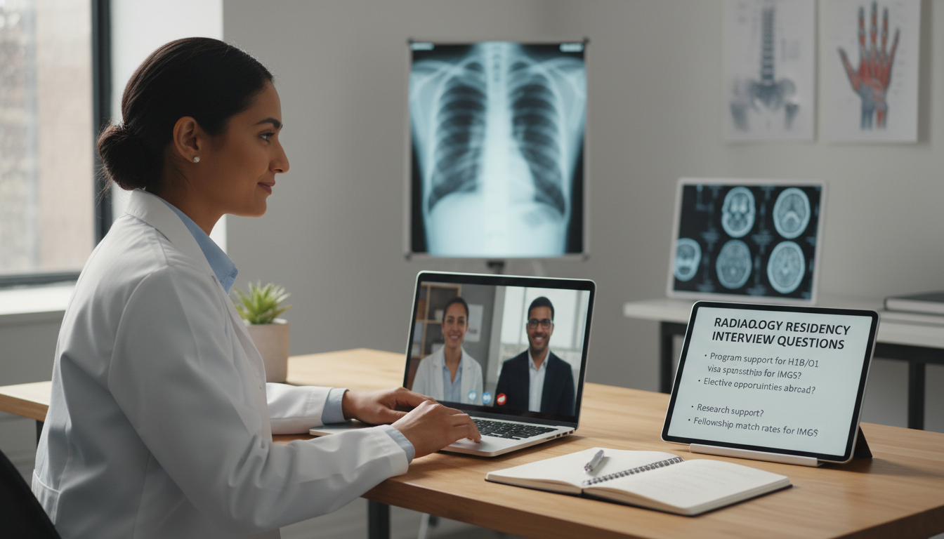 Key Questions for Non-US Citizen IMGs in Diagnostic Radiology Residency