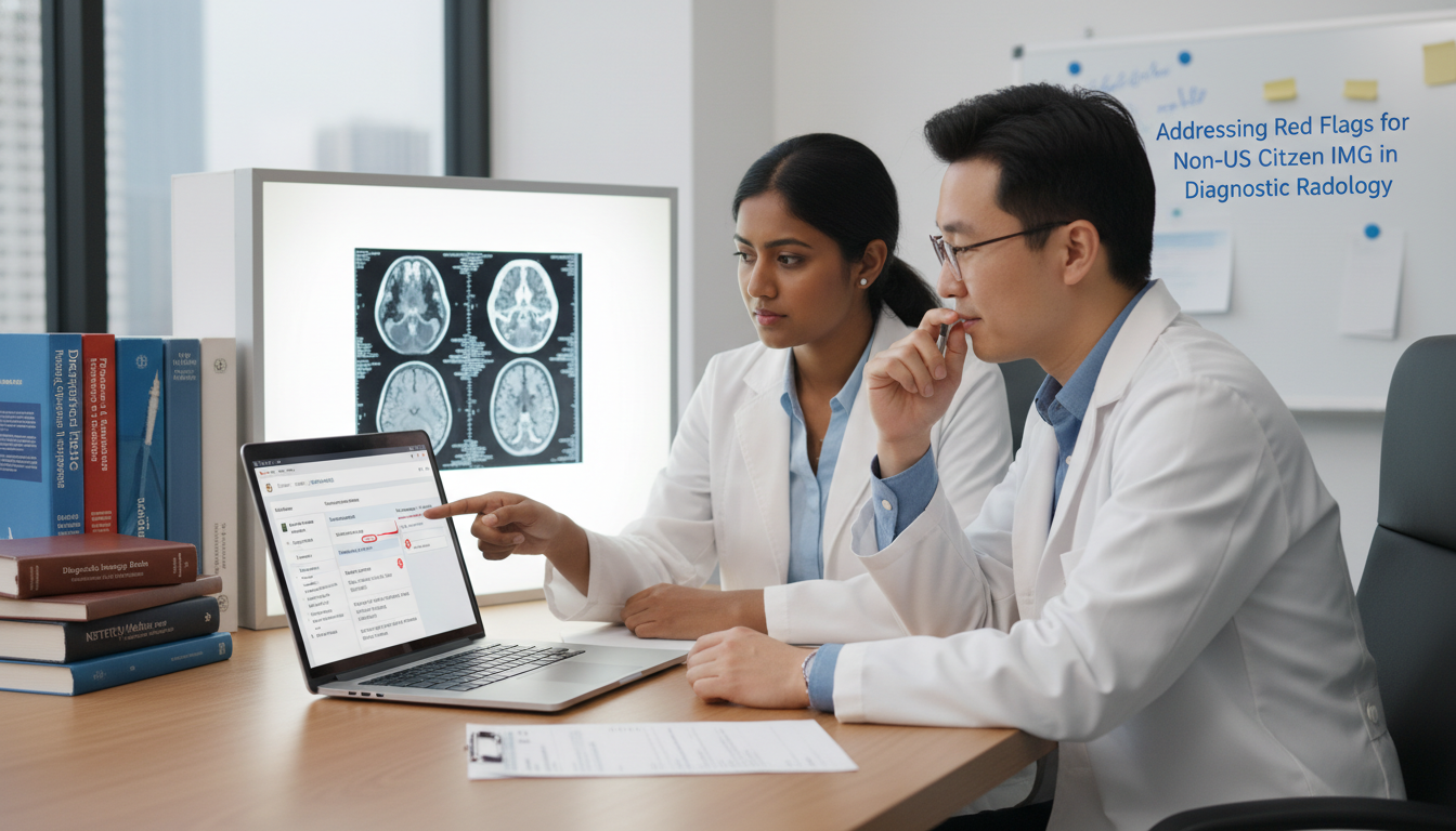 Essential Guide for Non-US Citizen IMGs Overcoming Red Flags in Radiology Residency