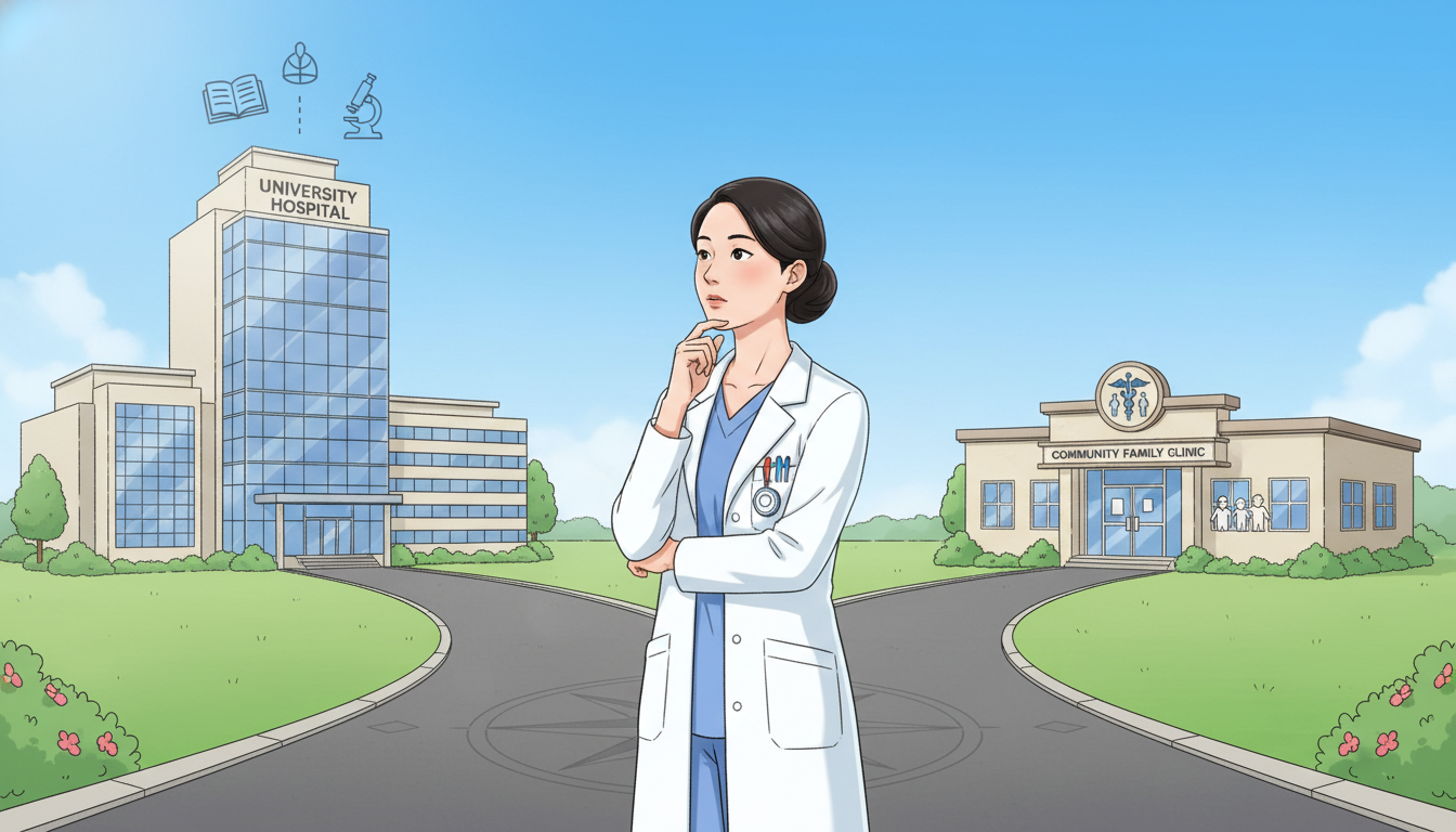 Choosing Between Academic Medicine and Private Practice for Non-US Citizen IMGs