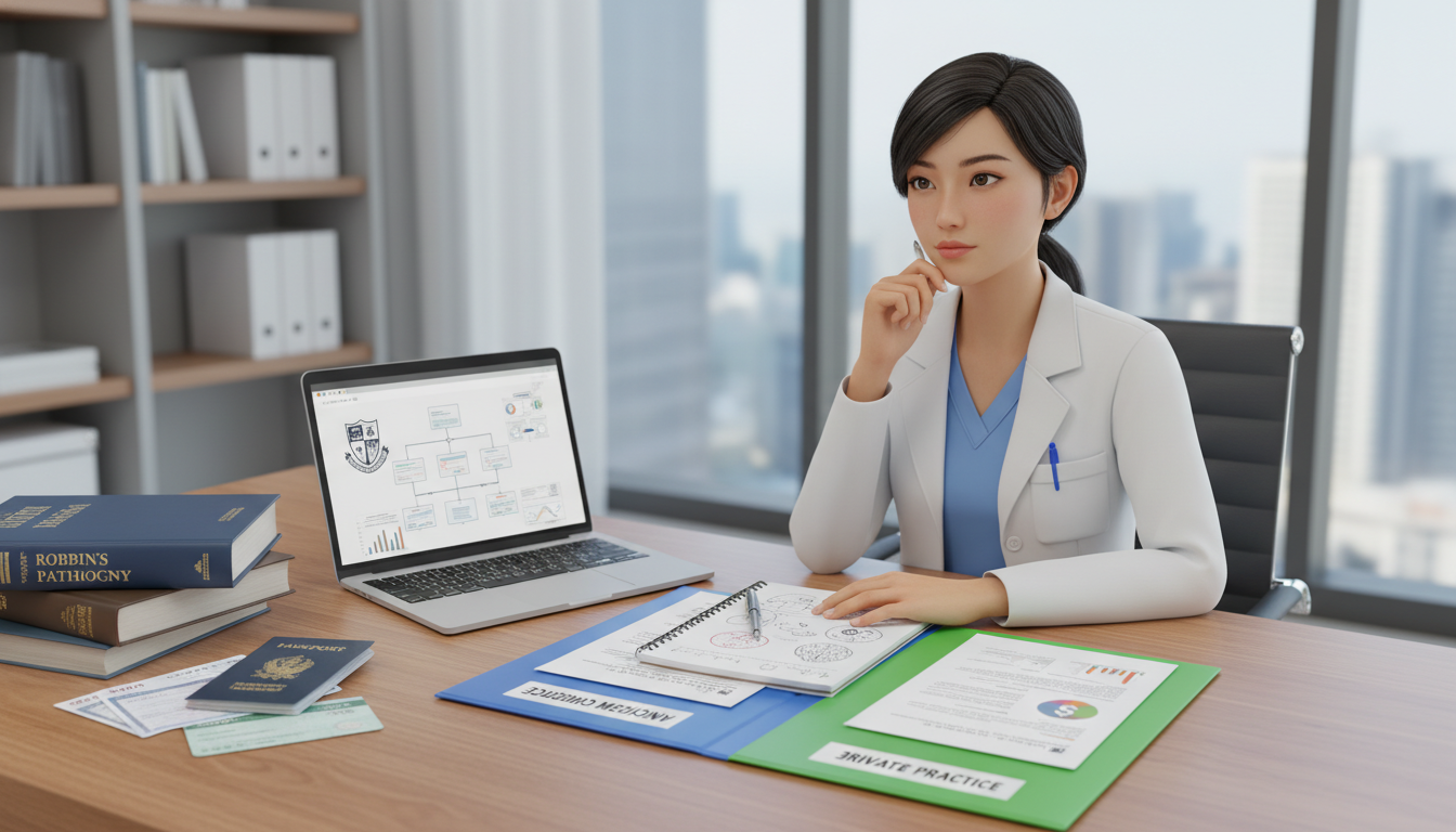 International medical graduate planning academic or private practice career path International medical graduate planning academic or private practice career path - non-US citizen IMG for Academic vs Private