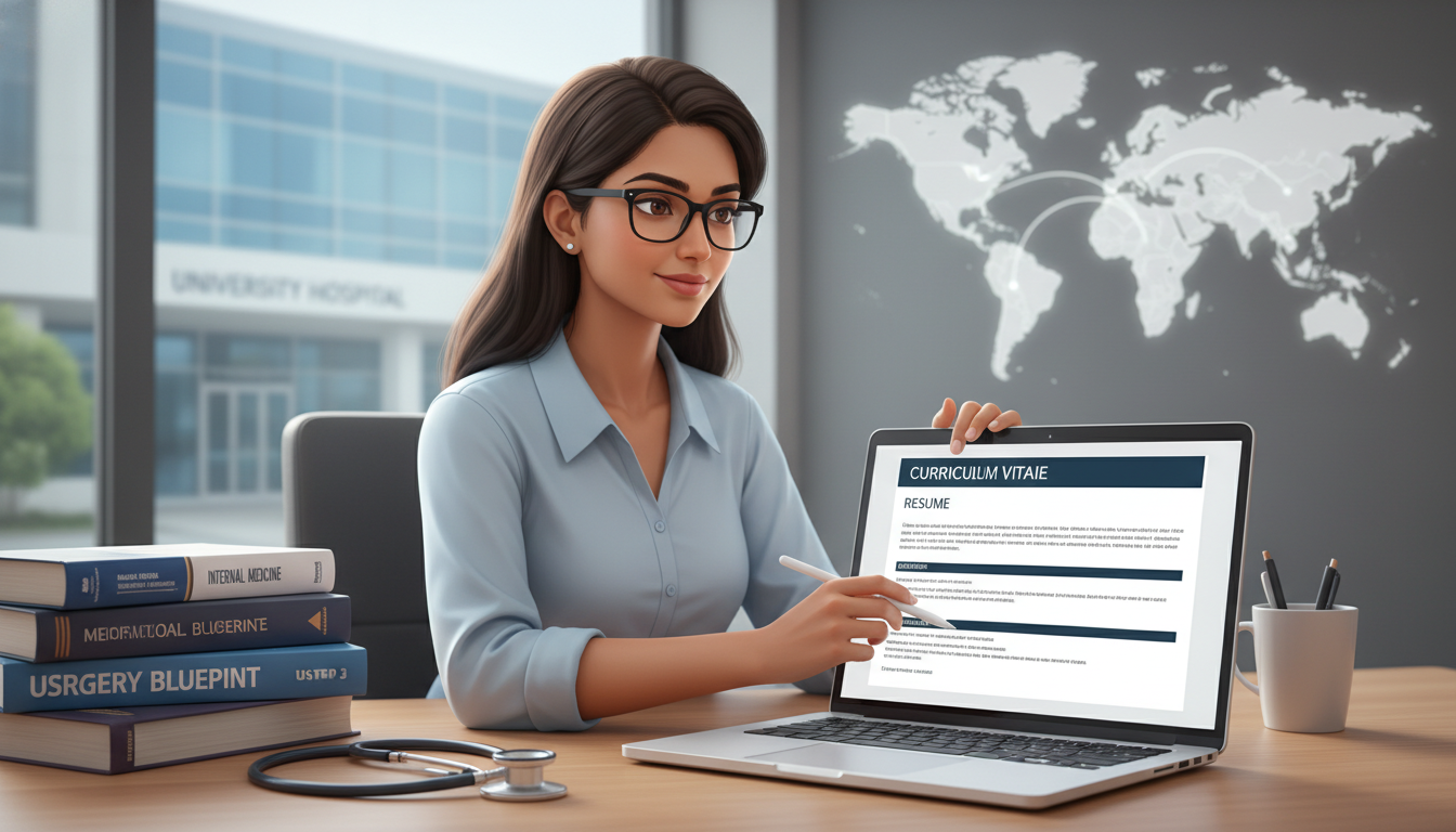 How Non-US Citizen IMGs Can Build a Winning CV for Transitional Year Residency