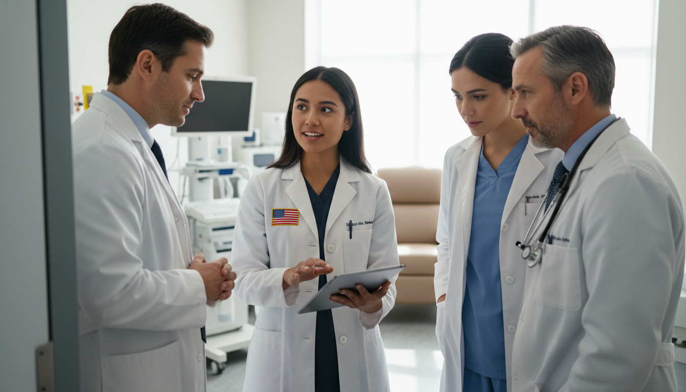 International medical graduate in a US hospital rotation International medical graduate in a US hospital rotation - non-US citizen IMG for CV Building for Non-US Citizen IMG in Trans