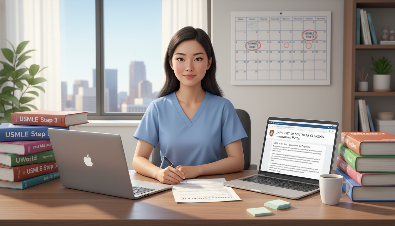 Non-US citizen IMG preparing for USMLE Step 3 while reviewing residency contracts Non-US citizen IMG preparing for USMLE Step 3 while reviewing residency contracts - non-US citizen IMG for H-1B Sponsorship P