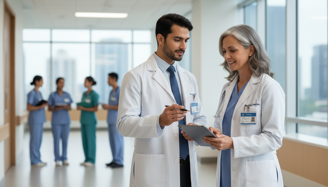 International medical graduate networking with attending physician during US clinical experience International medical graduate networking with attending physician during US clinical experience - non-US citizen IMG for Low