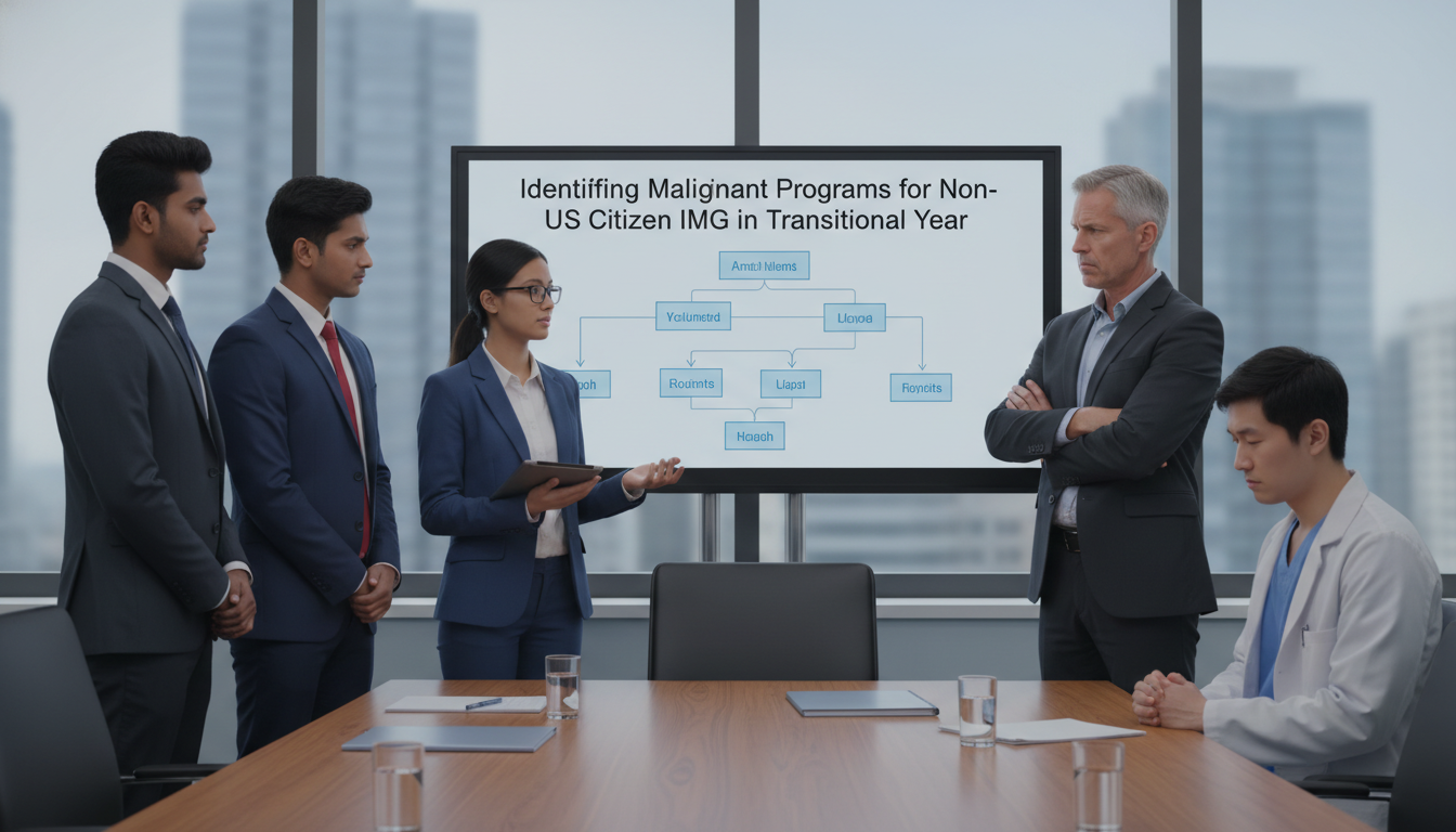 Residency interview discussion revealing subtle red flags Residency interview discussion revealing subtle red flags - non-US citizen IMG for Identifying Malignant Programs for Non-US