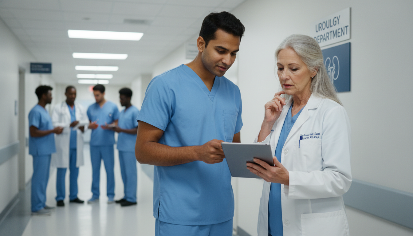 International urology resident working with mentor in academic hospital International urology resident working with mentor in academic hospital - non-US citizen IMG for H-1B Sponsorship Programs fo