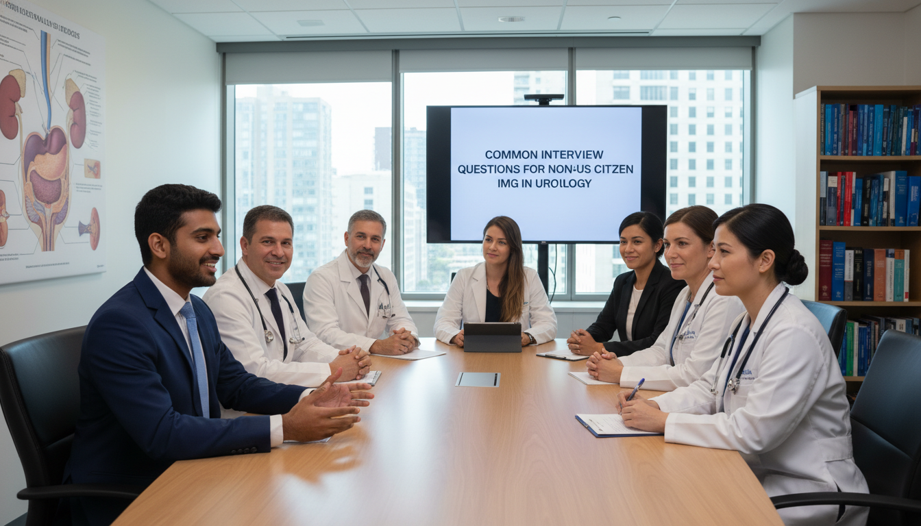Essential Interview Questions for Non-US Citizen IMGs in Urology Residency