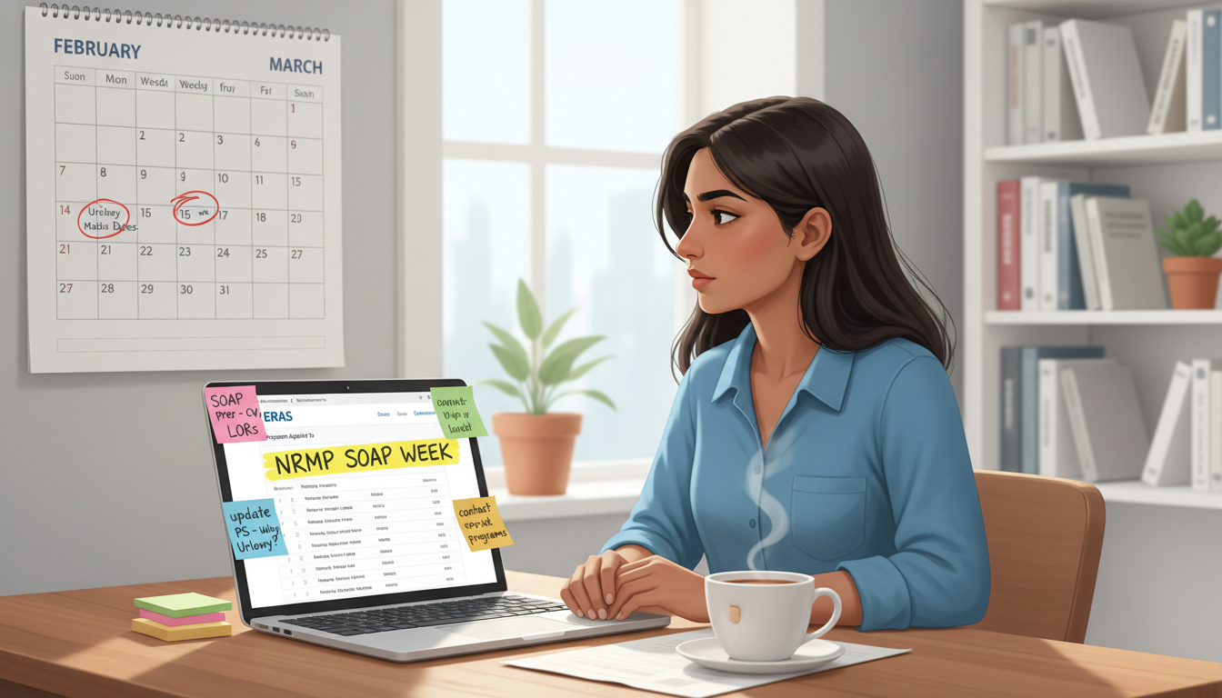 Timeline Planning for Urology Match and SOAP Preparation - non-US citizen IMG for SOAP Preparation for Non-US Citizen IMG in