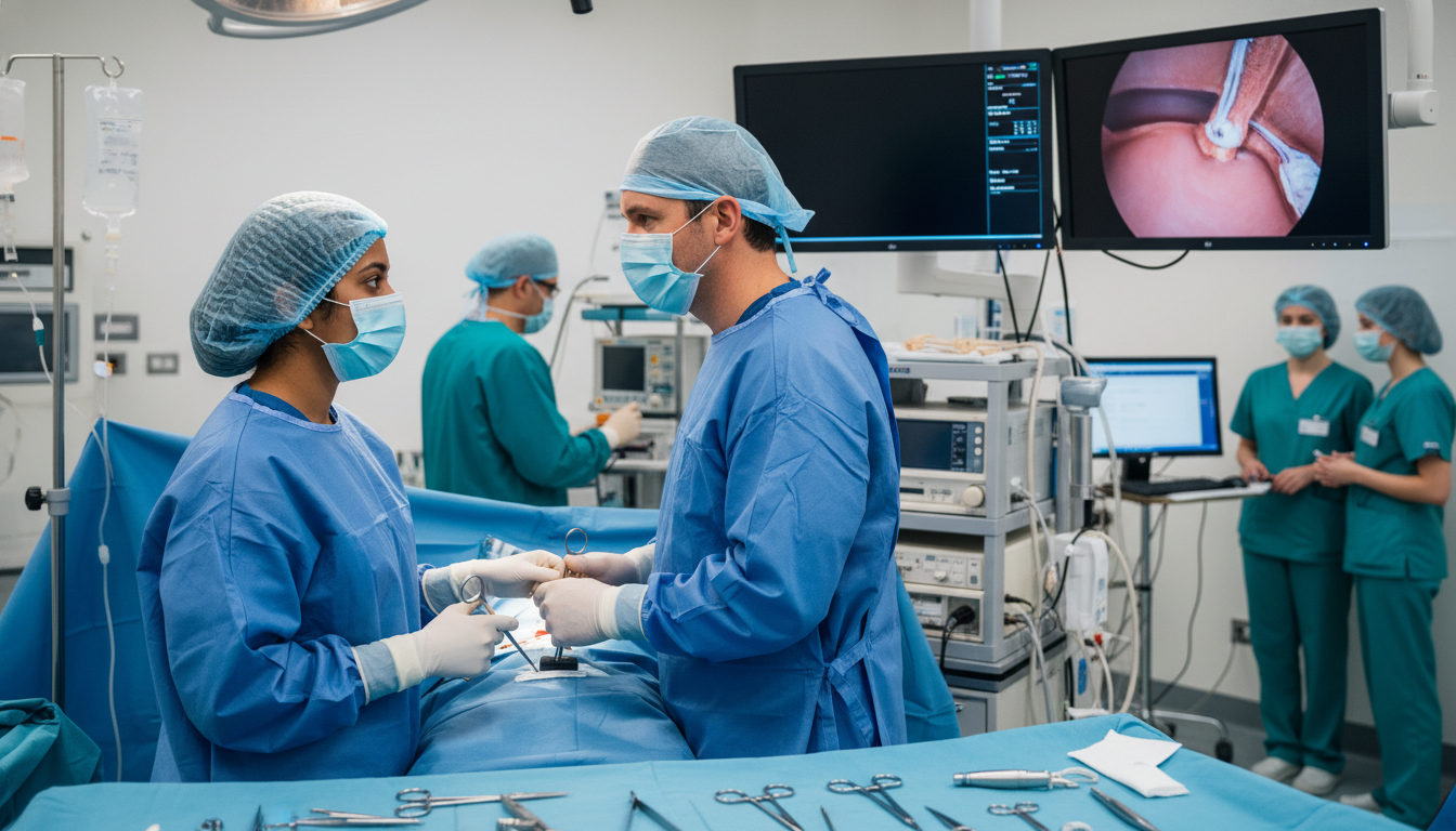 Typical day for a urology resident in the operating room Typical day for a urology resident in the operating room - non-US citizen IMG for Work-Life Balance Assessment for Non-US Cit