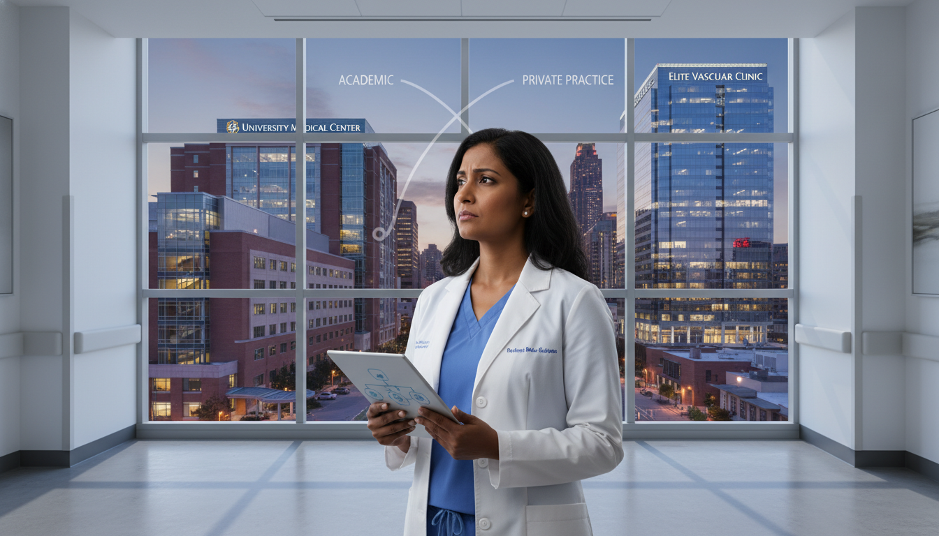 Navigating Vascular Surgery Residency: Academic vs Private Practice for IMGs