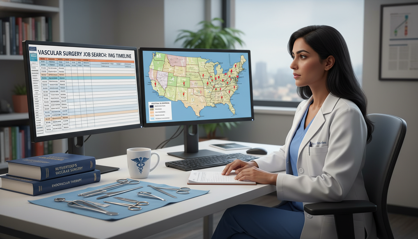 Vascular Surgery Resident Timeline Planning Job Search Vascular Surgery Resident Timeline Planning Job Search - non-US citizen IMG for Job Search Timing for Non-US Citizen IMG in V