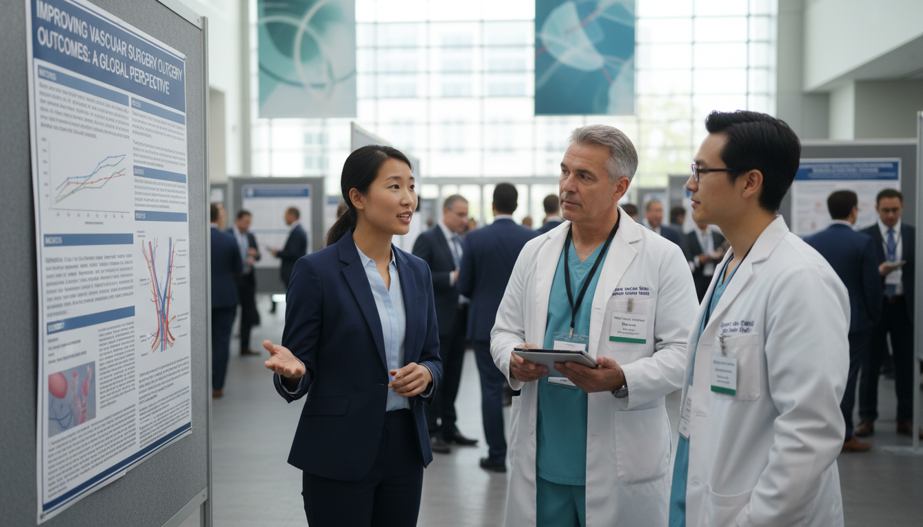 IMG preparing a vascular surgery research presentation IMG preparing a vascular surgery research presentation - non-US citizen IMG for Research Profile Building for Non-US Citizen