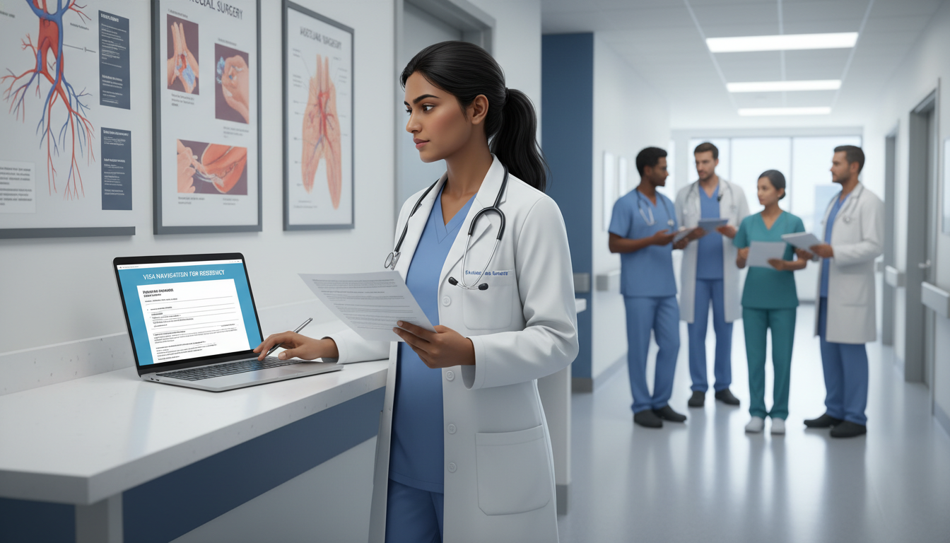 Essential Visa Guide for Non-US Citizen IMGs in Vascular Surgery Residency