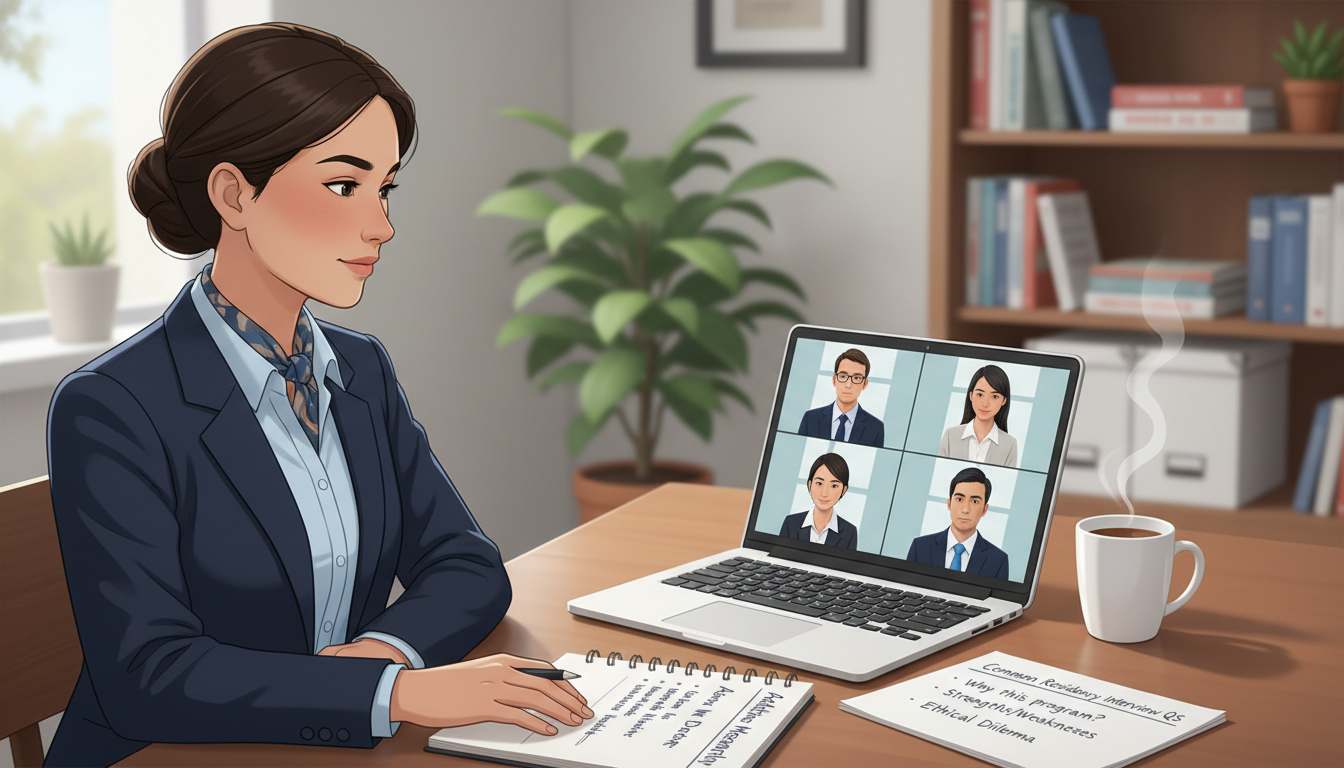 US citizen IMG practicing virtual residency interview - US citizen IMG for Pre-Interview Preparation for US Citizen IMG in Ad