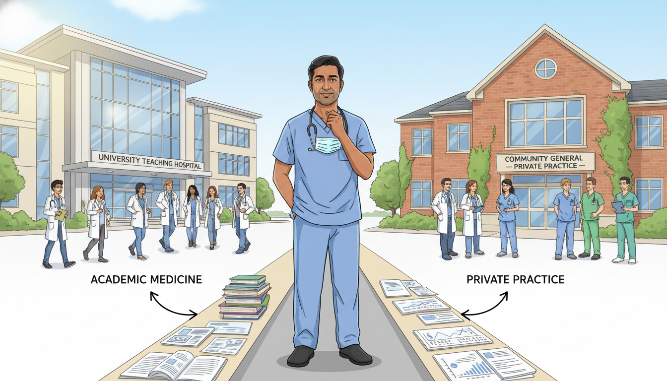 Navigating Academic vs Private Practice for IMGs in Anesthesiology