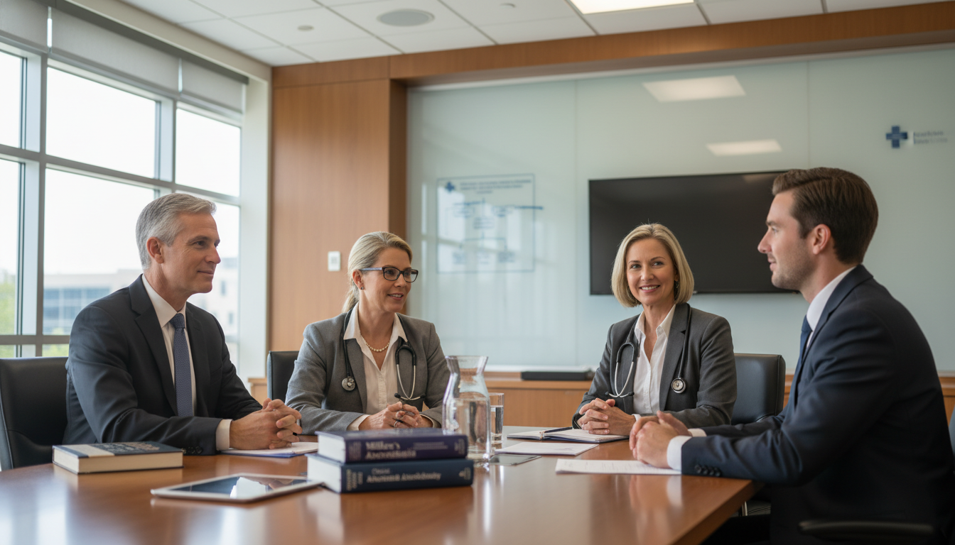 Anesthesiology faculty panel conducting residency interviews Anesthesiology faculty panel conducting residency interviews - US citizen IMG for Common Interview Questions for US Citizen I