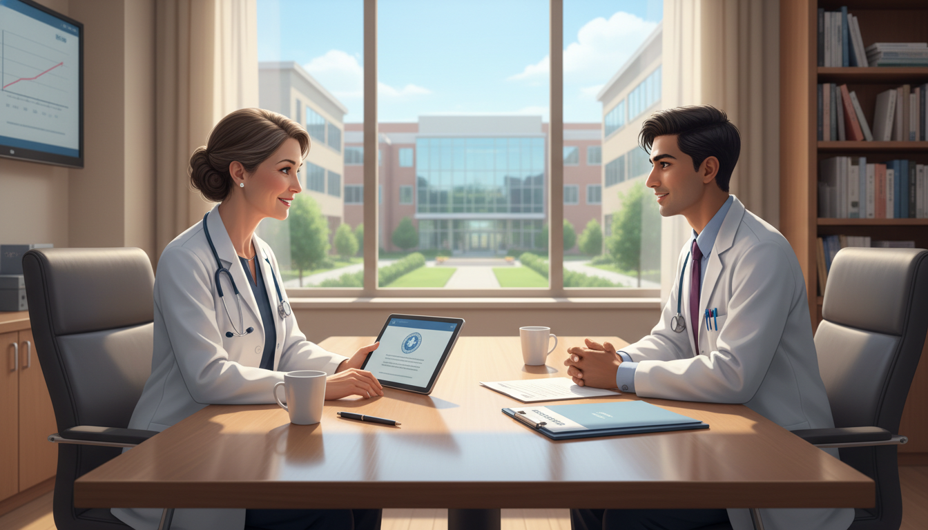 Residency program director speaking with US citizen IMG anesthesiology applicant - US citizen IMG for Pre-Match Communication