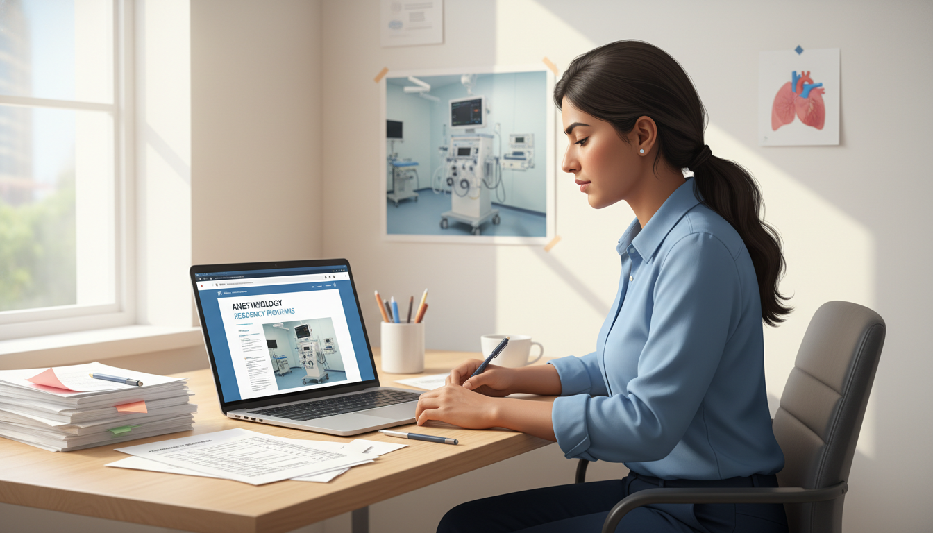 Essential Guide for US Citizen IMGs: Researching Anesthesiology Residency Programs