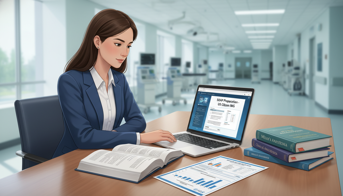 SOAP Preparation Guide for US Citizen IMGs in Anesthesiology Residency