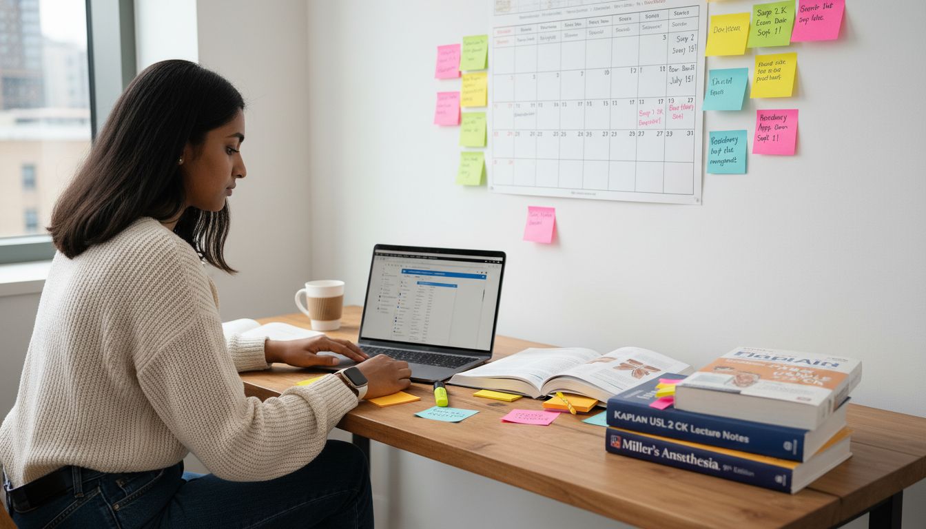 US citizen IMG preparing for Step 2 CK exam with anesthesiology reference materials US citizen IMG preparing for Step 2 CK exam with anesthesiology reference materials - US citizen IMG for Step Score Strategy