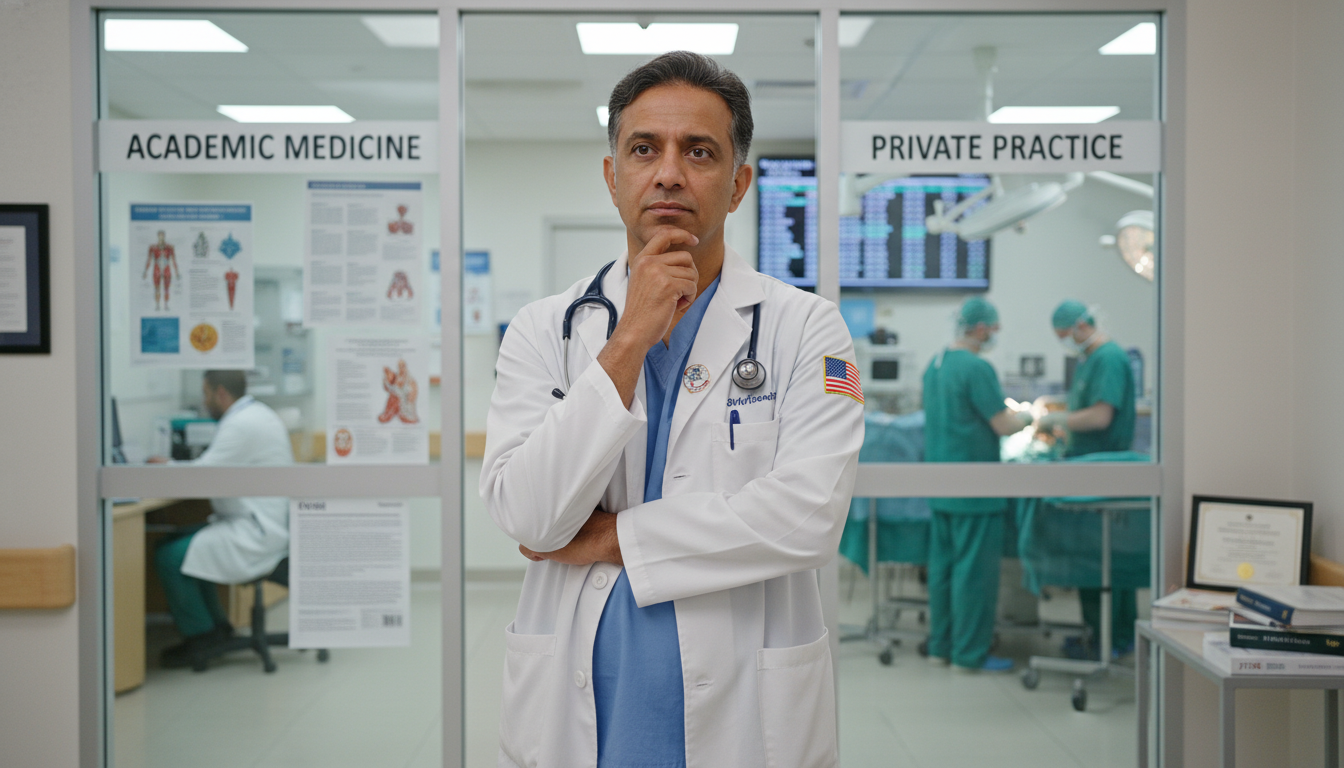 US citizen IMG cardiothoracic surgeon weighing career options US citizen IMG cardiothoracic surgeon weighing career options - US citizen IMG for Academic vs Private Practice for US Citize
