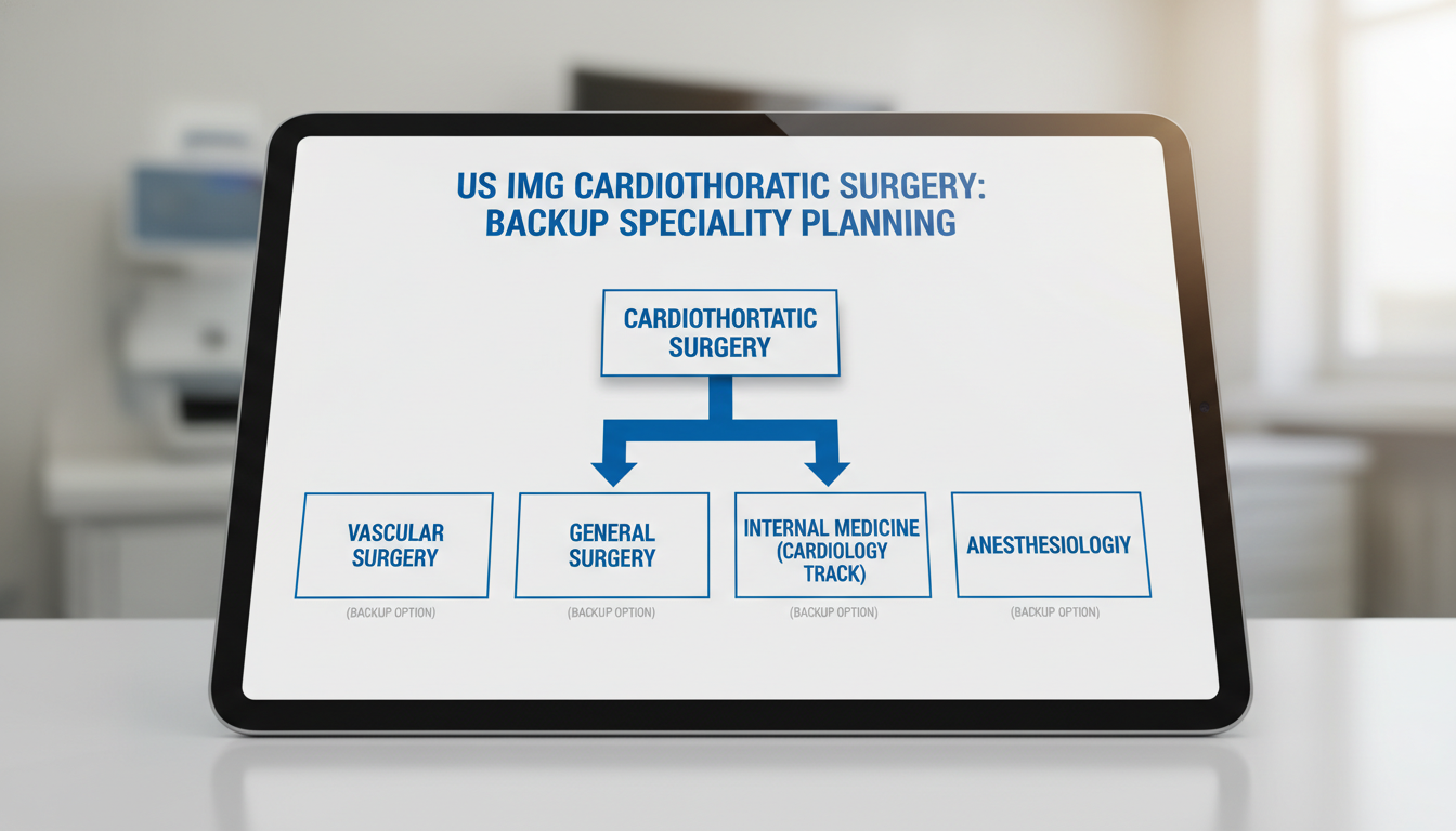 Decision tree for backup specialty planning in cardiothoracic surgery Decision tree for backup specialty planning in cardiothoracic surgery - US citizen IMG for Backup Specialty Planning for US C