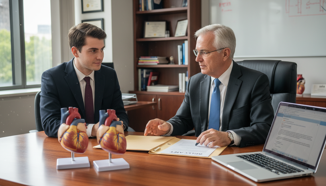 Program director and US citizen IMG discussing residency application Program director and US citizen IMG discussing residency application - US citizen IMG for Pre-Match Communication for US Citi