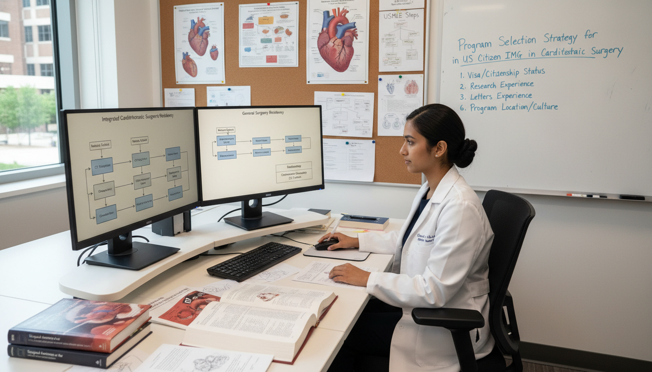 US citizen IMG evaluating integrated and general surgery cardiothoracic training pathways - US citizen IMG for Program Select
