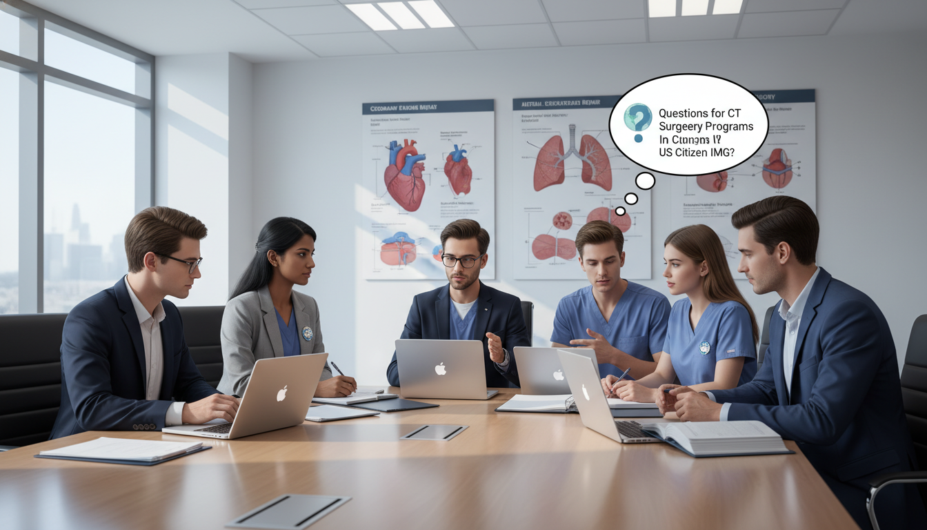 Cardiothoracic surgery applicants preparing interview questions - US citizen IMG for Questions to Ask Programs for US Citizen