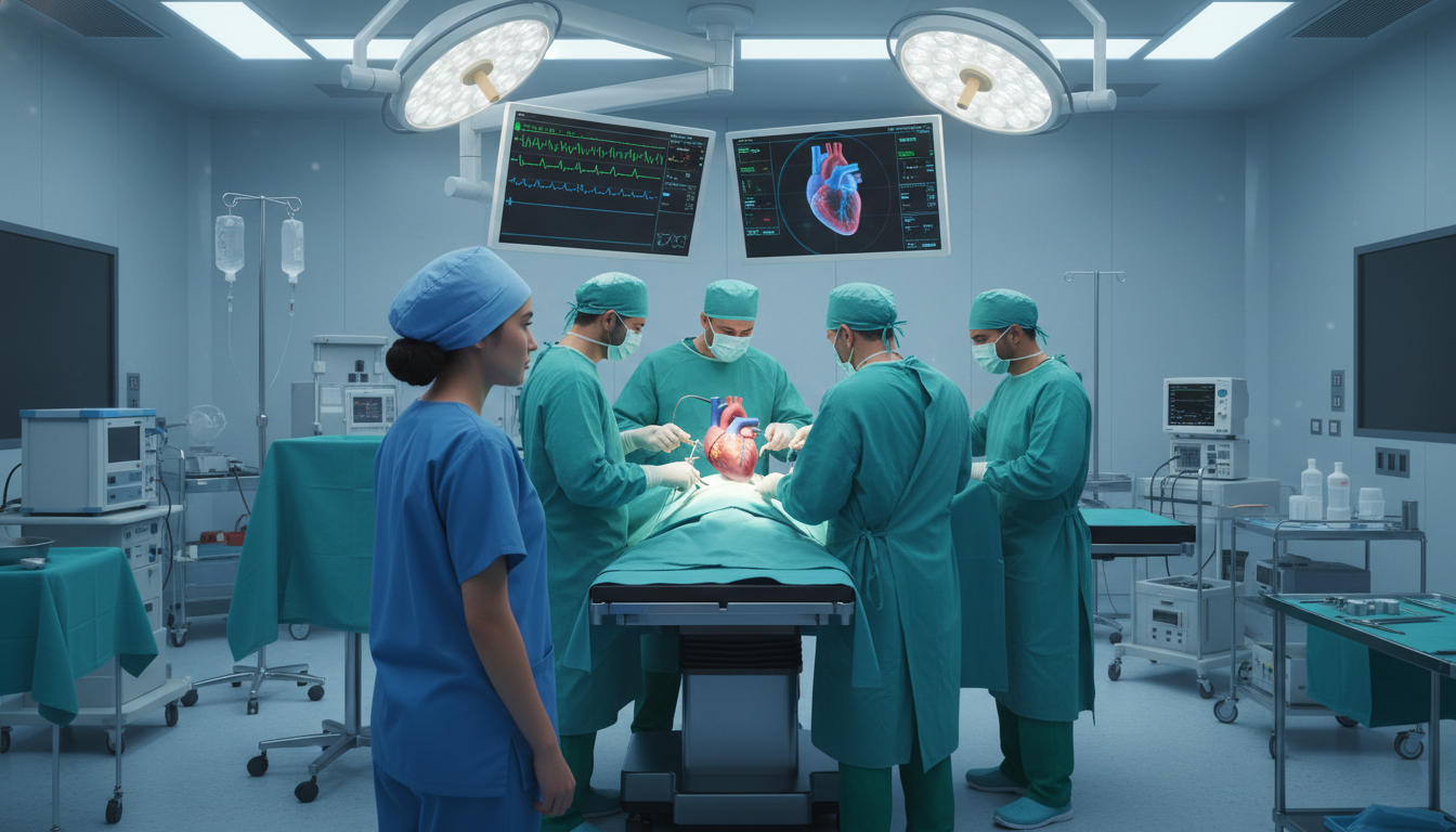US citizen IMG in cardiothoracic operating room observing heart surgery US citizen IMG in cardiothoracic operating room observing heart surgery - US citizen IMG for Addressing Red Flags for US Citi