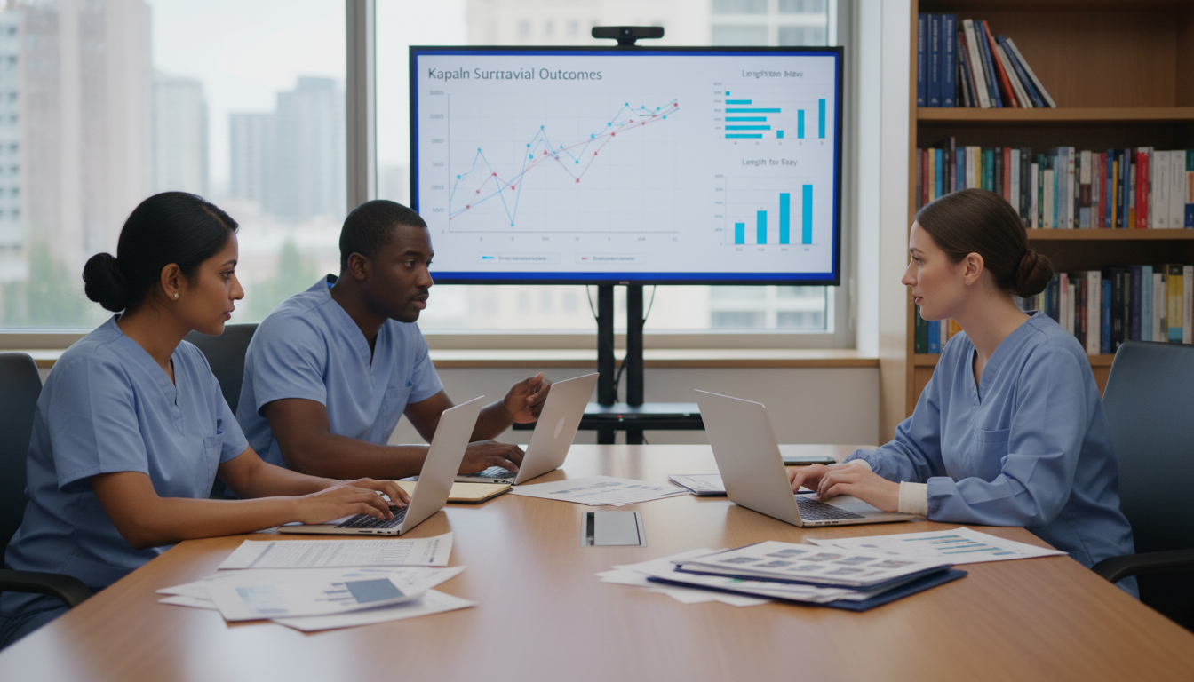 Cardiothoracic surgery residents working on a data-driven research project Cardiothoracic surgery residents working on a data-driven research project - US citizen IMG for Research During Residency for