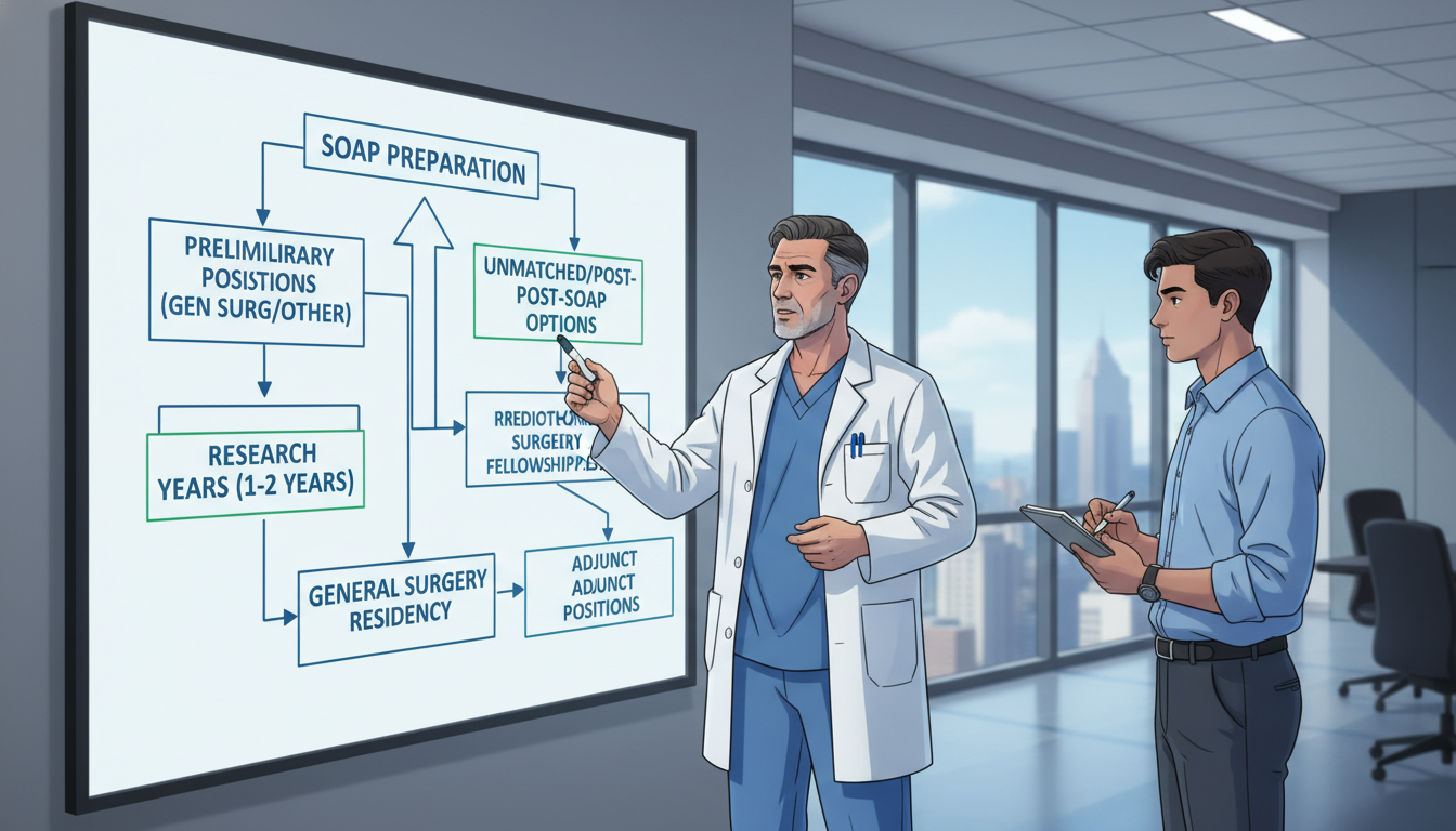 Hierarchy of SOAP options for US citizen IMG interested in cardiothoracic surgery - US citizen IMG for SOAP Preparation for U