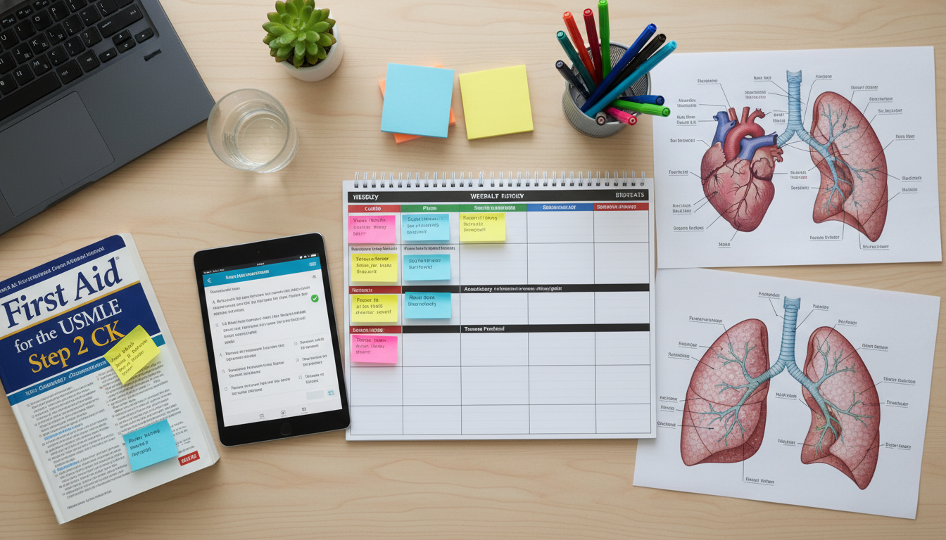 USMLE Step 2 CK study plan and calendar for cardiothoracic surgery hopeful USMLE Step 2 CK study plan and calendar for cardiothoracic surgery hopeful - US citizen IMG for USMLE Step 2 CK Preparation f
