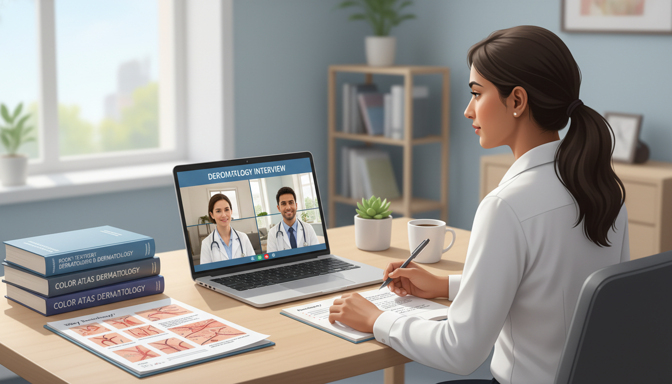 Dermatology applicant preparing for behavioral interview questions - US citizen IMG for Common Interview Questions for US Cit