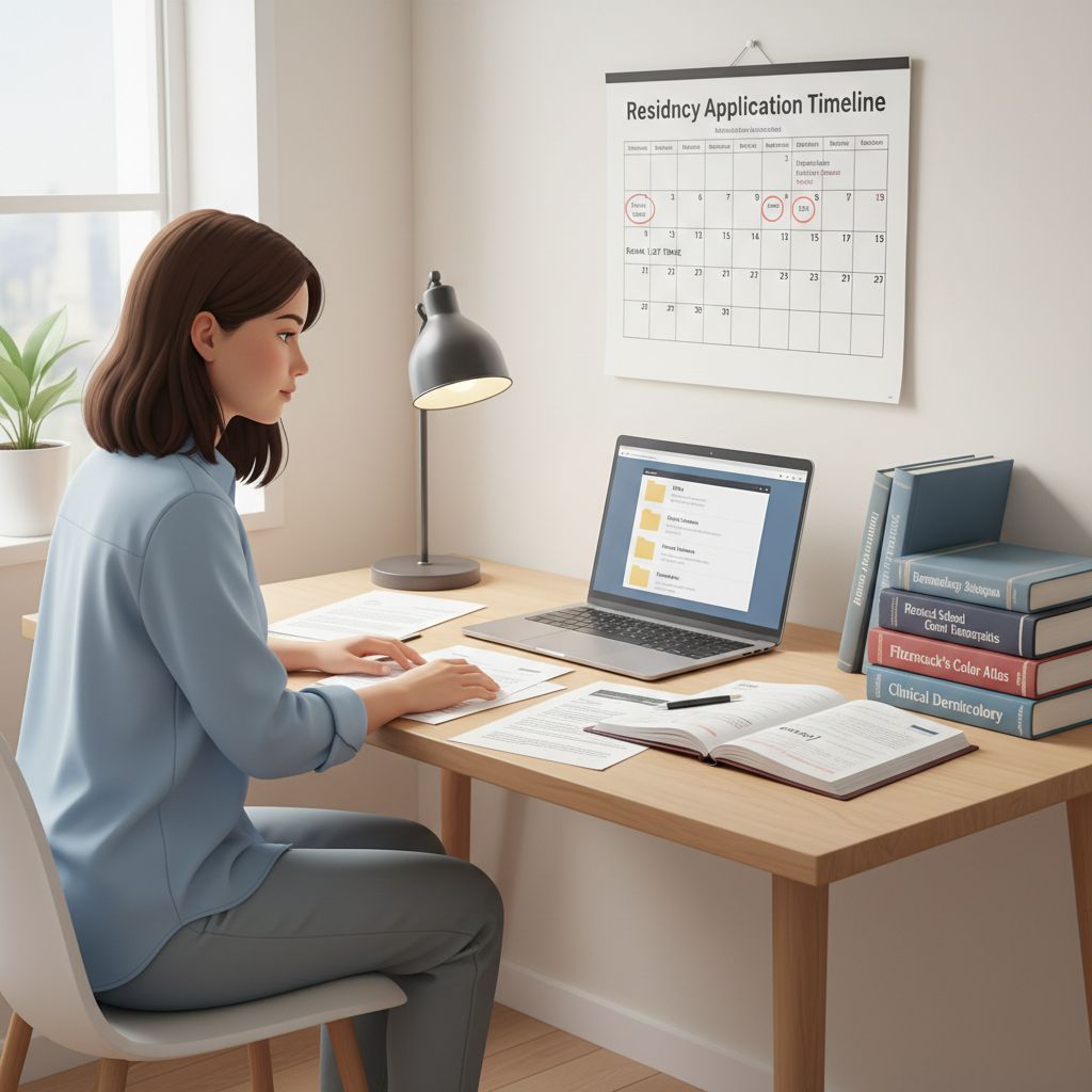 Dermatology residency applicant preparing application documents Dermatology residency applicant preparing application documents - US citizen IMG for Letters of Recommendation for US Citizen