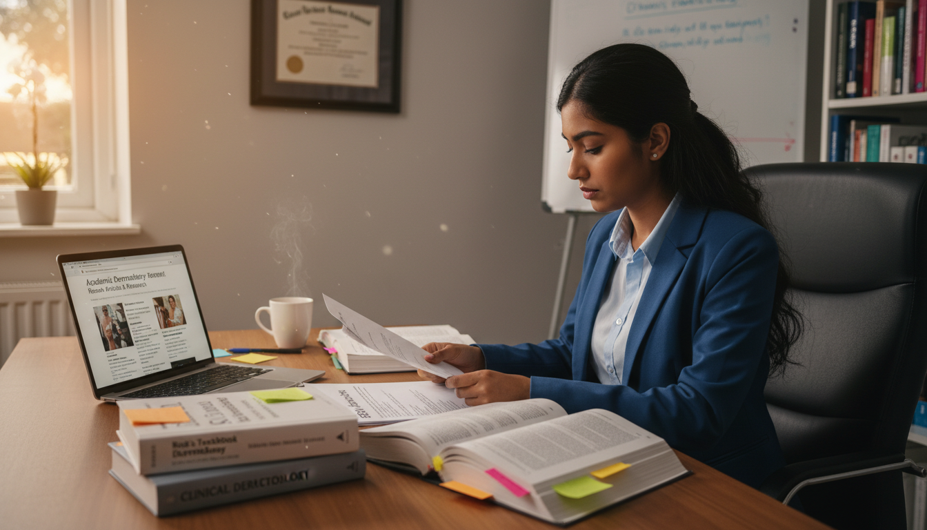 US citizen IMG reviewing dermatology notes before residency interviews US citizen IMG reviewing dermatology notes before residency interviews - US citizen IMG for Pre-Interview Preparation for US