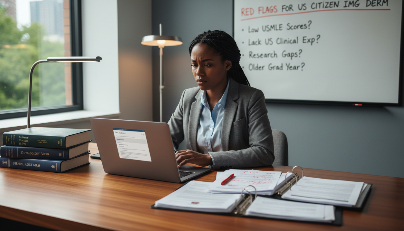 Addressing Red Flags for US Citizen IMGs in Dermatology Residency