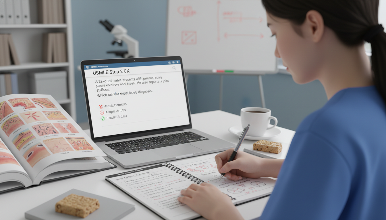 Dermatology-Focused USMLE Step 2 CK Review Dermatology-Focused USMLE Step 2 CK Review - US citizen IMG for USMLE Step 2 CK Preparation for US Citizen IMG in Dermatology