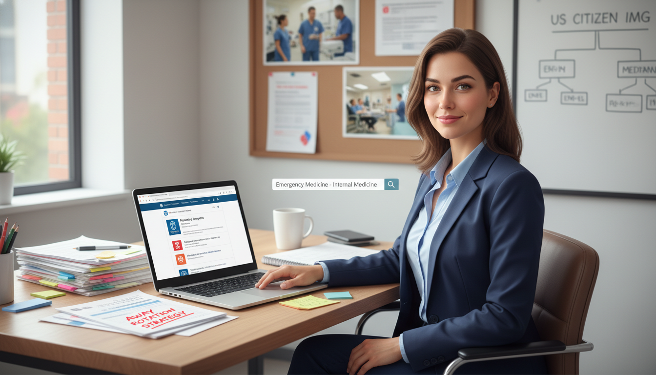 Essential Away Rotation Strategies for US Citizen IMGs in EM-IM Residency