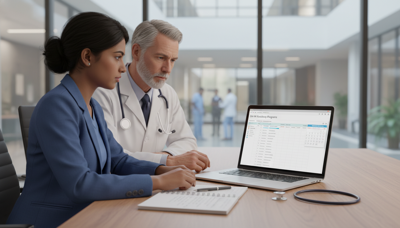 US Citizen IMG meeting with faculty mentor about EM–IM pre-match strategy US Citizen IMG meeting with faculty mentor about EM–IM pre-match strategy - US citizen IMG for Pre-Match Communication for US